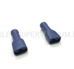 Nasówa izolowana NCI 6,3-2,5/0,8 PVC 2szt.