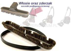 Włosie szczot.pod-scienne & zderzak gumowy Rainbow 25cm   