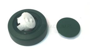 Kółko z piastą i deklem do elektroszczotki Kobold EB350-EB351  