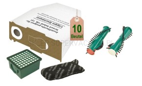 Worki filtr Hepa filtr węglowy wałki Vorwerk VK130-131