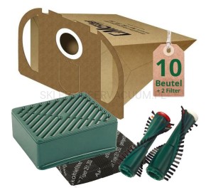 Worki  hepa VT251-252 + wałki ET340-EB350-351