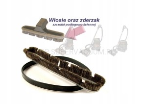 Włosie & zderzak szczotki podłogowo-ściennej 25cm Rainbow ORYGINAŁ